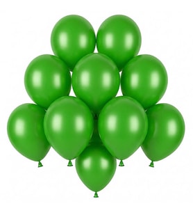 Yeşil Renk Lateks Pastel Balon (13 cm) - 10 Adet