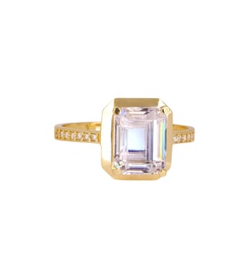 Cigold Taşlı Yüzük 14 Ayar Altın 2.67 Gr OA-K21401028949