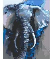  Mavinin Yolculuğu Sayılarla Boyama Seti 60x75 cm (Tuvale Gerili)
