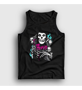 Presmono Unisex Siyah Ghost The Misfits Atlet 174787tt