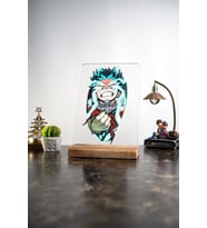 Ev My Hero Academia Deku, Eşya, Ürünler, Masa Dekoratif Ahşap Obje