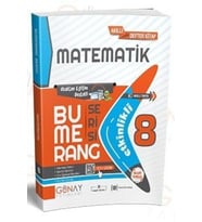 Günay Yayıncılık 8. Sınıf Lgs Matematik Bumerang Serisi Etkinlikli Akıllı Defter Kitap Günay Yayınları (Çok Renkli)