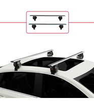 DS 4 (MK2) 2021 ve Sonrası ile uyumlu ACE-4 Ara Atkı Tavan Barı GRİ