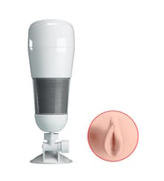 LilituShop Titreşimli Realistik Suni Vajina Erkek Mastürbatör