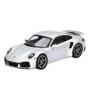 Porsche 911 Dakar Ice Gray Metallic LHD 1:64 Diecast Model Araba