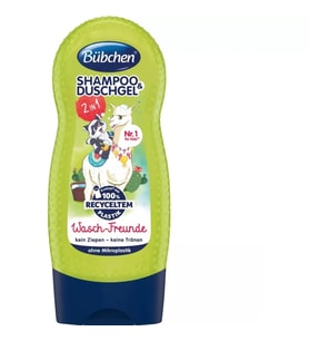 Bübchen Çocuk Şampuan&Duş Jeli 2 in 1 Wasch Friend 230 ml (Renksiz)