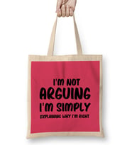 Sarcasm Funny Comment Quotes Gift - Sarcastic Women And Men Humorous Saying Bez Çanta Uzun Saplı