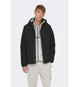 ONSJAYDEN HOOD JACKET OTW VD (Siyah)