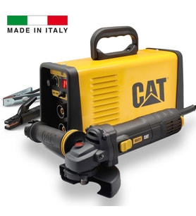 CAT DZ141T 140 Amper TIG LIFT/MMA Çanta Tipi Profesyonel Dijital İnverter Kaynak Makinesi + CAT DX37 Avuç Taşlama