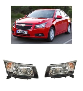 Chevrolet Cruze Sedan Ön Far Sağ Sol Set Elektırıklı 2009-2011