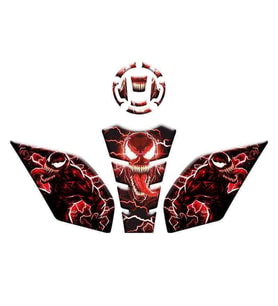 Cf Moto 250 Sr 2020 - 2024 Uyumlu Tank Pad Set 014