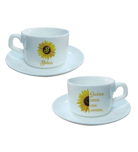 Kişiye Özel Anneler Günü Temalı Fincan HK2648 (Beyaz)