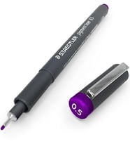 Staedtler 308 05-6 0.5mm Pigment Liner Mor Kalem 1 Adet