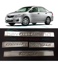 Toyota Corolla Kapı Eşiği Kromu Nikelajı 2007-2012
