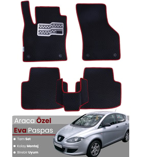 SEAT TOLEDO (1998-2004) Uyumlu EVA Paspas Tam Set–Oto Paspas,Araca Özel,Kolay Montaj