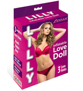 Censan Lilly Love Doll 3 İşlevli Şişme Bebek