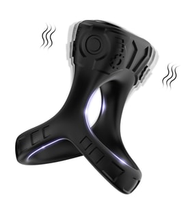 PRIME TOYS Rise Şarjlı Güçlü Titreşimli Su Geçirmez Klitoris Uyarıcı Testis ve Penis Yüzüğü