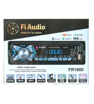 Fİ AUDIO FR-1000 Oto Teyp 4X50 Watt Bluetooth CarLive 2xUsb Sd Fm Aux (Siyah)