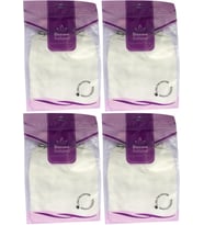 Derma Naturel Krep Lastikli Kese MS-20 (4 Lü Set)