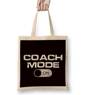 Coach Mode Trainer Mentor Mindset Influencer Content Creator Bez Çanta Uzun Saplı