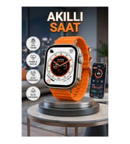 49 MM NFC Özellikli GPS Takipli Akıllı Saat Android ve iOS Uyumlu Sesli Görüşme