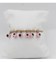 Kadın Erkek Bileklik İp Bİleklik Bujiteri Hediyelik (Pembe)