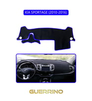 KİA SPORTAGE 2010-2016TORPİDO KORUMA HALISI MAVİ KENAR