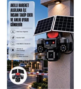 AOV Sürekli Kayıt Destekli 4G Dış Ortam Güvenlik Kamerası