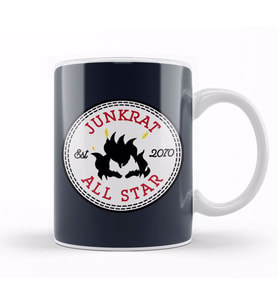 Junkrat Overwatch All Star Converse Kupa Bardak Porselen