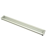 Dörtgen Boy Gömme Kulp Tüm Ölçüler 192 MM (Gri)