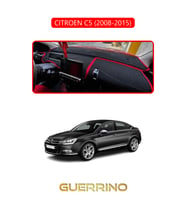 CITROEN C5 2008-2015TORPİDO KORUMA HALISI KIRMIZI KENAR