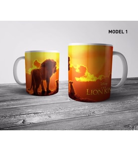 Pixxa  Lion King / Aslan Kral Kupa Bardak Modelleri