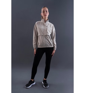 Maraton Comfort Kadın Dik Yaka Taş- Ceket