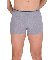 5 Adet Berrak Erkek Likralı Boxer Short 1097 (Gri)