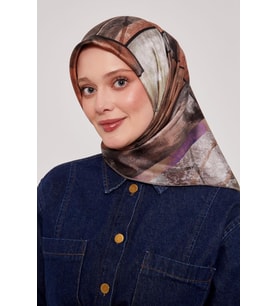 Kristal Eşarp - 06087 (Gri)