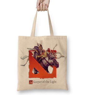 Keeper of The Light Dota 2 Bez Çanta Uzun Saplı