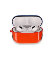 Apple Airpods Pro (1.nesil) 3in1 Kılıf - Kırmızı-lacivert