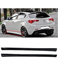 Alfa Romeo Guilietta Yan Marşpiyel Seti Mat Siyah Plastik 2 Adet 2010+