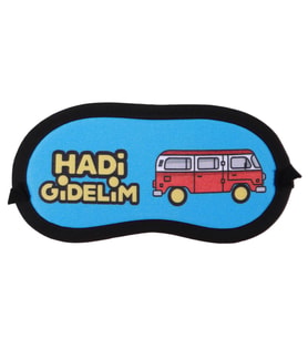 HADİ GİDELİM TASARIM UYKU BANDI - GÖZ BANDI