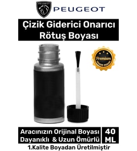 Özel Üretim Suya Dayanıklı Peugeot Marka Uyumlu Çizik Taş Izi Giderici Onarıcı 40ml Oto Rötuş Boyası