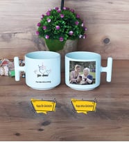 Yılın Annesi Kupa Bardak T Fotoğraflı Doğum Günü Anneler Günü Hediyesi