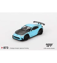 Mini GT 873 Toyota GR86 LB Nation Baby Blue 1/64 Model Araba (Mavi)
