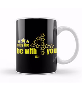 Star Wars May the 4th be with you Kupa Bardak Porselen