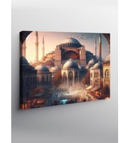 Kanvas Tablo Cami Manzarası