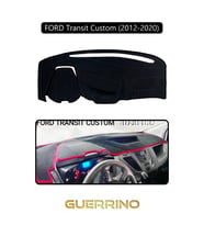 FORD Transit Custom (2012-2020)TORPİDO KORUMA HALISI SİYAH KENAR