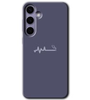 Galaxy S24 Plus Kılıf HD Desen Baskılı Kılıf - Sigara Zararlıdır