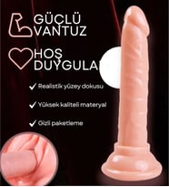 5" 12 cm Asya Vantuzlu Dildo  Alıştırma Plug Ten veya Siyah 1 Adet Sensual Care SC (Açık Ten)