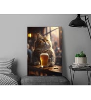 BK Gift  Beer Tasarımlı Kanvas Tablo-6 Ev Dekorasyonu, Ev Hediyesi