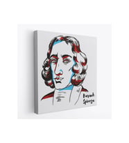 Baruch Spinoza Dekoratif Kanvas Tablo-5818