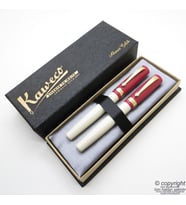Kaweco 30'S Blues Kalem Seti  Dolma Kalem + Roller Kalem Set  İsme Özel Kalem